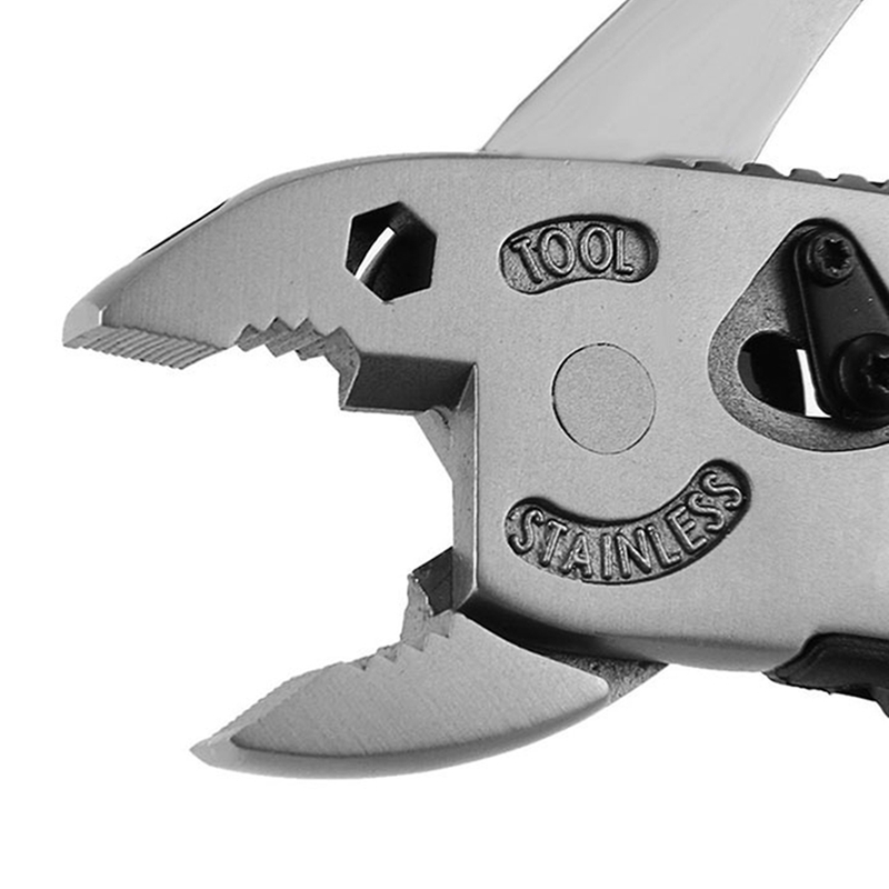 Multi Tool Plier - Multitooltang Zakmes Schroevendraaierset Verstelbare moersleutel Kaakmoersleutel