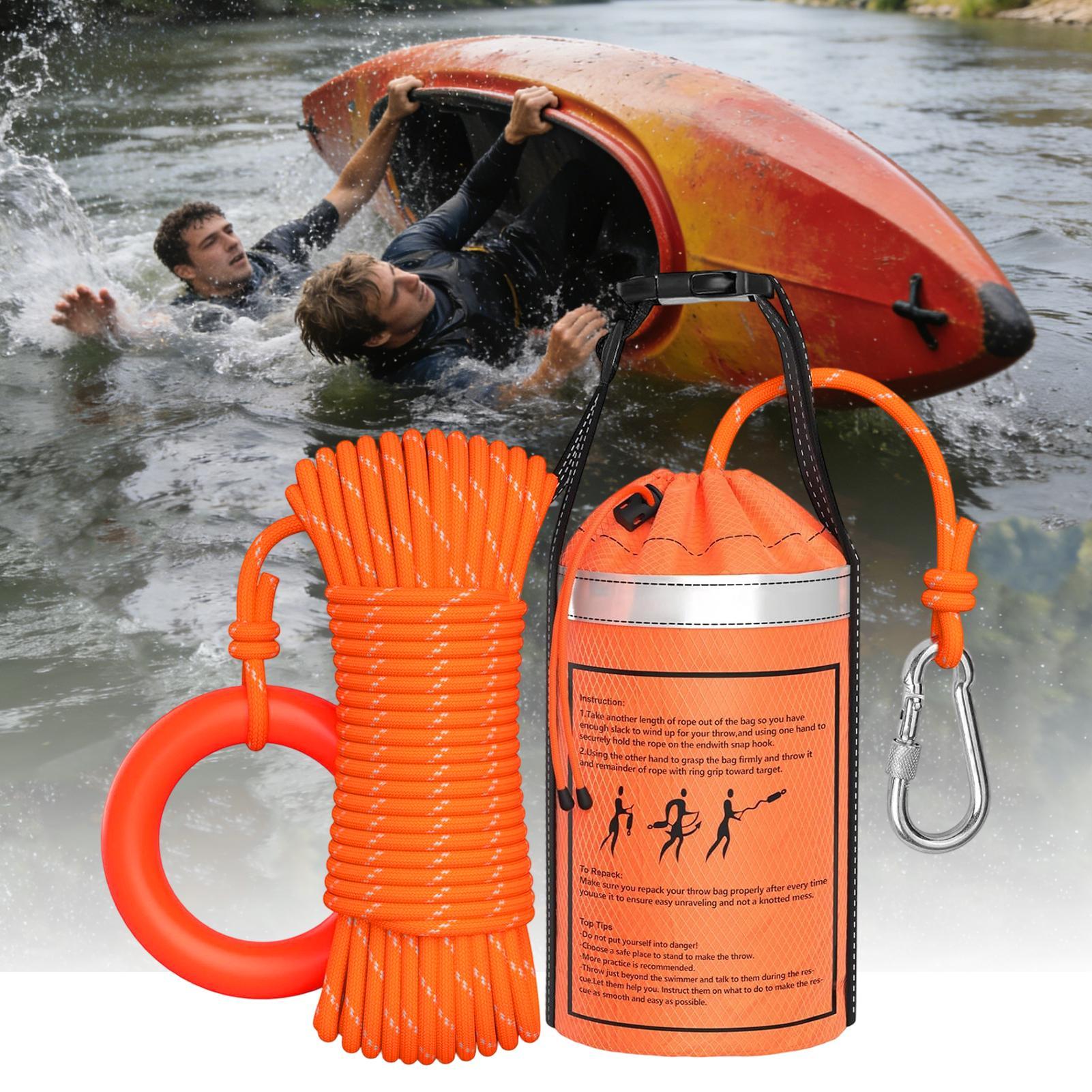 Waterreddingswerpzak met touw, - Rescue Rope Throw recensie en prijs