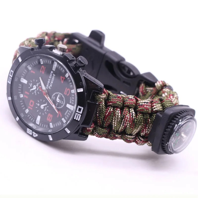 Multifunctioneel buitenhorloge - Fire Starting Kit recensie en prijs