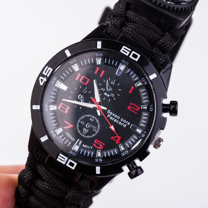 Multifunctioneel buitenhorloge - Fire Starting Kit recensie en prijs