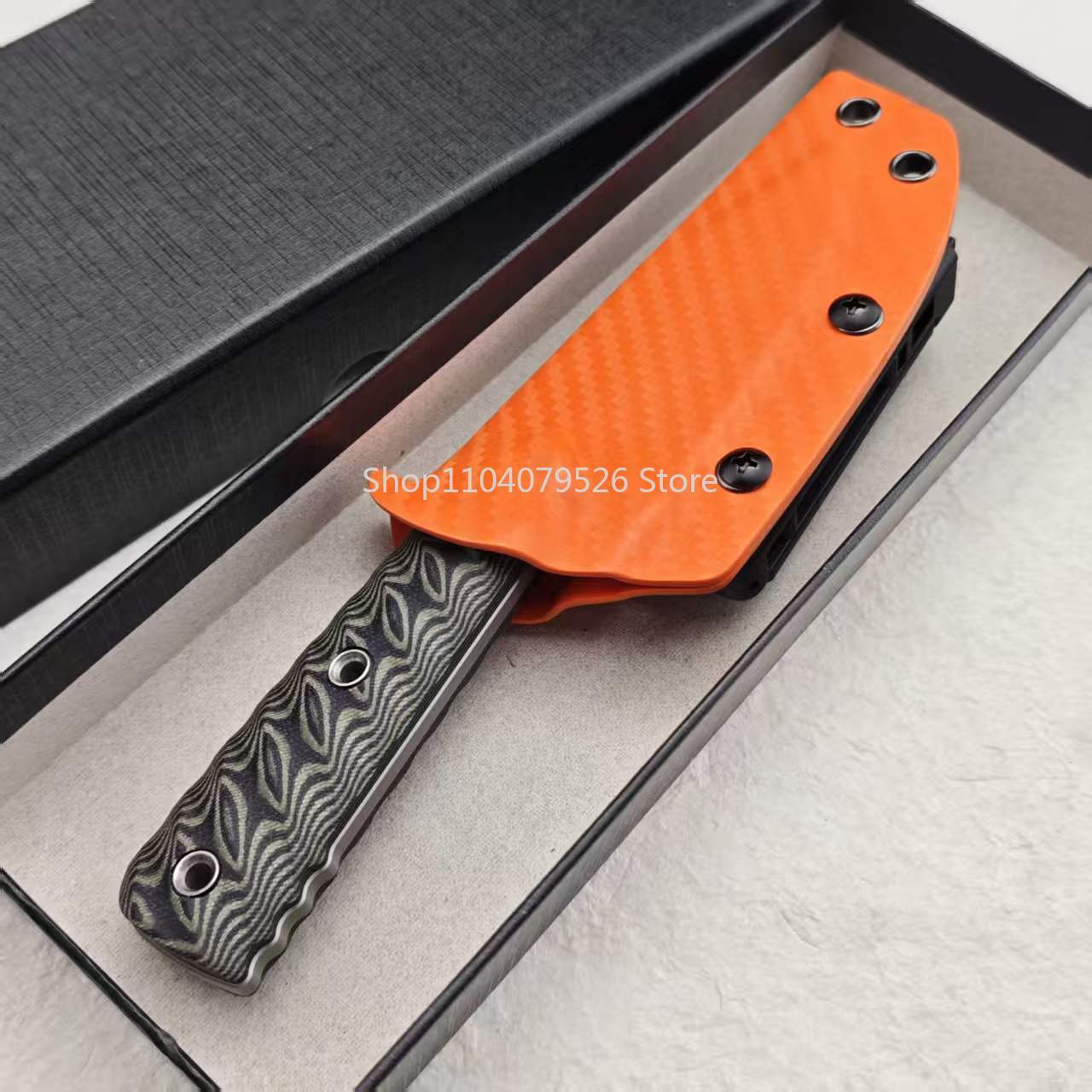 RMJ EDC-mes met vast mes Compa - Bushcraft Knife Fixed recensie en prijs