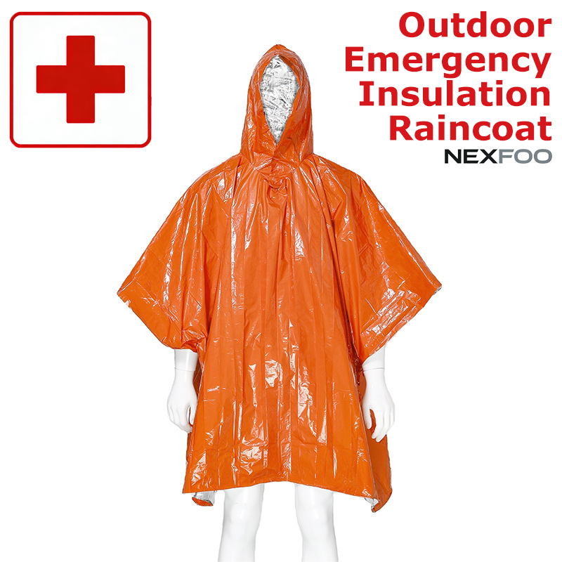 Multifunctionele noodregenponc - Emergency Poncho Rain recensie en prijs