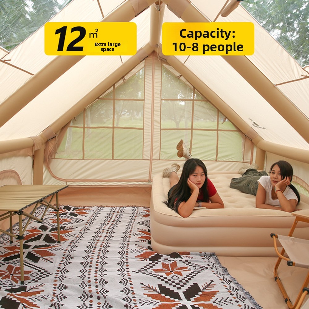 Grote opblaasbare kampeertent  - Emergency Mylar Tent recensie en prijs