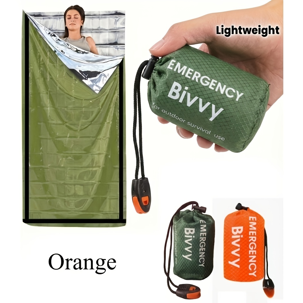 3-delige noodslaapzakkenset me - Bivy Bag Emergency recensie en prijs