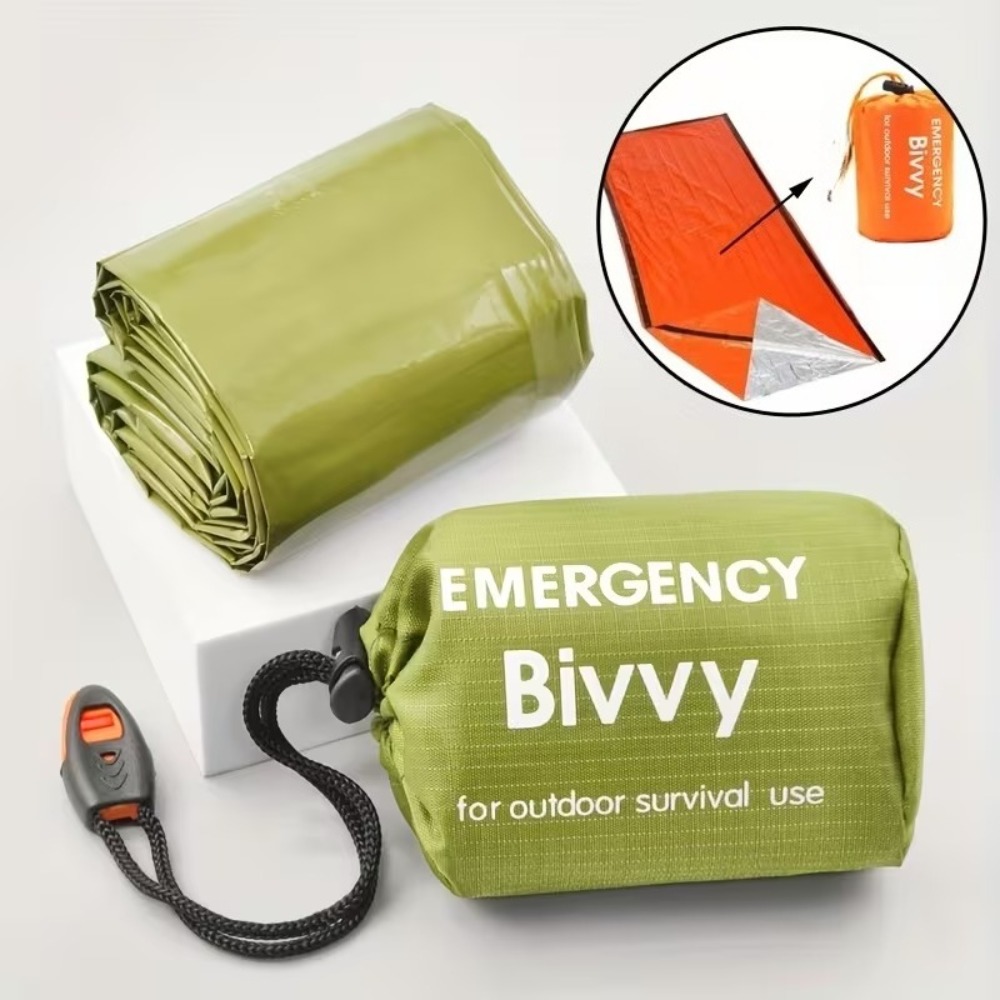 3-delige noodslaapzakkenset me - Bivy Bag Emergency recensie en prijs