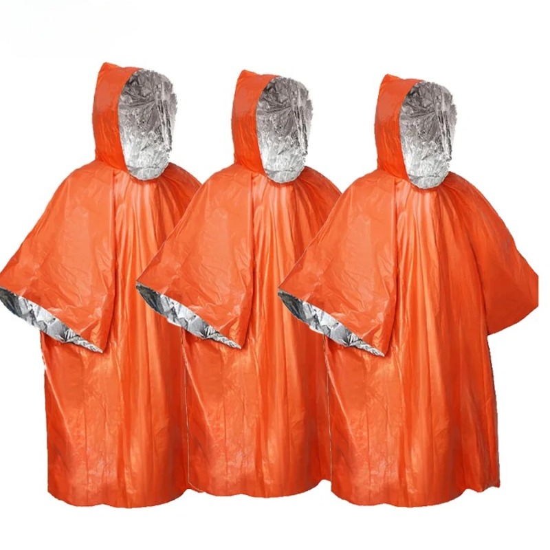 1-5PCS Multifunctionele overle - Emergency Poncho Rain recensie en prijs
